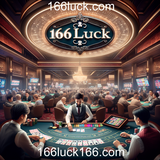 Experiência Imersiva no Cassino Ao Vivo do 166luck.com